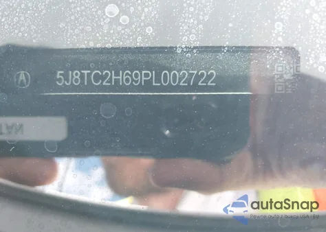 2023 Acura Rdx A-Spec Package z USA, uszkodzony, nr VIN 5J8TC2H69PL002722